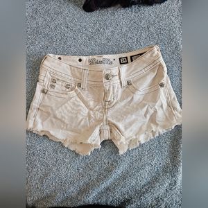 Miss me size 24 shorts white